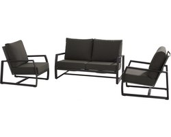 Taste by 4 Seasons Mauritius loungeset 3-delig - matt carbon