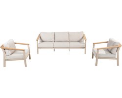 Taste by 4 Seasons Olivia loungeset 3-delig - latte