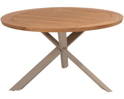 Taste Prado ronde tuintafel Ø130 cm. - latte