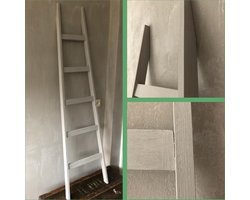 Taupe decoratieladder