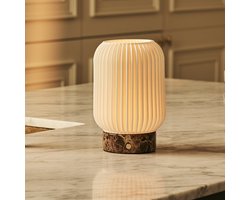Tavellio Alba Oplaadbare Tafellamp – H21 – Porselein en 3D geprint – Dark Emperador