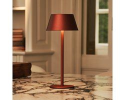 Tavellio Milou Oplaadbare Tafellamp – H30 – USB en Touch – Tot 120 branduren – Brons