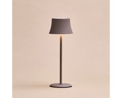 Tavellio Willy Mini Oplaadbare Tafellamp – H22 – USB en Touch – Koala Bruin