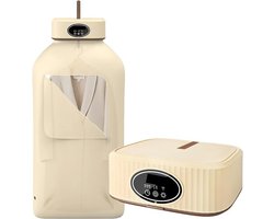 TD Washline - Opvouwbare Wasdroger – 600W – Met Timer – Stil & Energiezuinig – Draagbaar – Voor Thuis & Camping – 8 kg Capaciteit