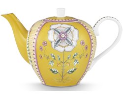 Tea Pot Large Lily&Lotus Tiles
