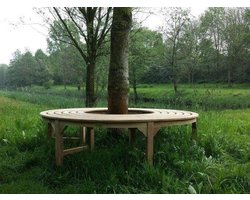 Teak boombank zonder rugleuning 170cm