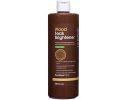 Teak Hout Brightener - Verweerd Teak Hout Herstellen - (goed voor 70m²) - Tuin Meubilair, Scheeps Teak, Boot Dekken - 500 ml