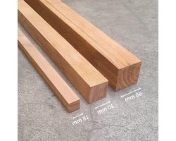 Teak Hout - Houten Lat - Meubelbouw - Duurzaam Bosbeheer - 80 cm - Bruin