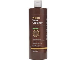 Teak Hout Reiniger - ( goed voor 3L / 70M² ) - Effectieve Reiniging, tegen Verwering & Schimmelvorming - Teak Hout Verzorging - 500 ml