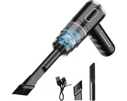 Techlyte® Auto Stofzuiger - Kruimeldief - Voor Auto/Huis/Meubel - Kruimeldief Snoerloos - Cadeau - Auto Stofzuiger Draadloos - Airduster - Stofzuiger Zonder Zak - Compact - 120W - Kleine Stofzuiger - Handstofzuiger - Kruimeldief - Stofzuigers -