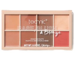 Technic Base, Blush & Bronze Palette - Dark