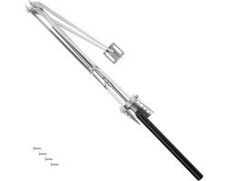 tectake® Automatische Raamopener voor Kas - Automatisch Openen en Sluiten door Temperatuurregeling - Hefkracht 7 kg en Hefhoogte 40 cm