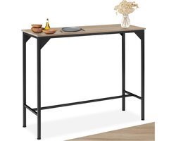tectake - Bartafel Kerry - eettafel - keukentafel - industrial light - LxBxH 120 x 40 x 100,5 cm - 404339