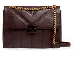 Ted Baker Anileah Schoudertassen Dames - Bordeaux - Maat ONESIZE