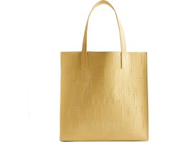 Ted Baker Croccon Shoppers Dames - Geel - Maat ONESIZE