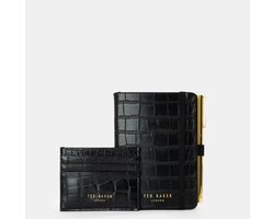 Ted baker Dames 2 delige set - cardholder - kaarthouder - notebook a5 with pen -