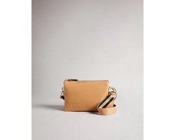 Ted Baker Darceyy - Crossbody - tas - gladde rundleer - Camel - Gouden hardware