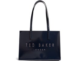 Ted Baker handtas Camiyla Elongated Printed Crinkle Icon Bag Navy donkerblauw
