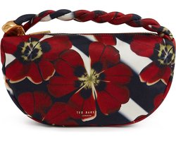 Ted Baker handtas Isli Satin Statement Hardware Printed Hobo Ba Red veelkleurig