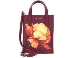 Ted Baker handtas Shilee Printed Flower Mini Icon Bag Wine veelkleurig