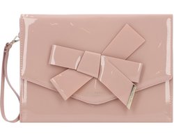 Ted Baker Koppeling Avondtas Nikkey Knot Bow Envelope Pouch Pl - Pink Oud roze