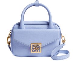 Ted Baker Leren Handtas Schoudertas Anibell Detail Mini Leather Crossbody Bag It - Blue Lichtblauw