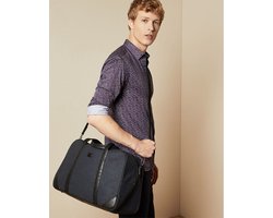 Ted Baker - Masher Wool Holdall Weekendtas Navy