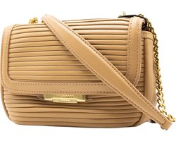 Ted Baker Pyalily Plisse Xbody Bag Dames Crossbodytas - Camel