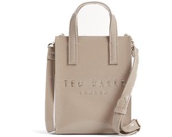 Ted Baker schoudertas handtas Crinkll Crinkle Mini Icon Bag Stone Taupe