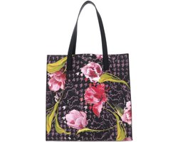 Ted Baker schoudertas shopper Floral Printed Icon Bag Black veelkleurig