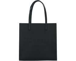 Ted Baker schoudertas Soocon Crosshatch Icon Bag Black zwart