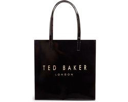 Ted Baker shopper Crinkon Crinkle Icon Bag Black zwart