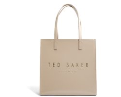 Ted Baker shopper Crinkon Crinkle Icon Bag Stone Taupe