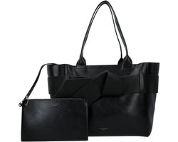 Ted Baker shopper schoudertas Jimma Pu Tote Bag Jet - Black zwart