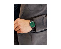 Ted Baker Tb Urban Kwarts Analoog Horloge Zwart Case: 100% Stainless Steel| Bracelet: 100% Leather 40 mm BKPLTF204W0, BKPLTF206W0