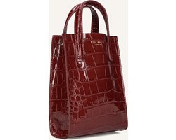 Ted Baker Wenissa Mini Schoudertassen Dames - Bordeaux - Maat ONESIZE