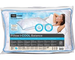 TED I-Cool Balance hoofdkussen - 50 x 70 cm | Stevig Hoofdkussen | Extra ventilatie
