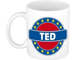 Ted naam koffie mok / beker 300 ml  - namen mokken
