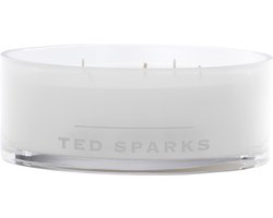 Ted Sparks - Geurkaars Balthazar - 50 Branduren - 6 Lonten - Luxe Verpakking - Fresh Linen