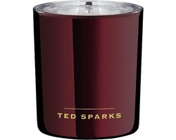 Ted Sparks - Geurkaars Demi - 60 Branduren - 1 Lont - Luxe Verpakking - Birch & Patchouli