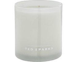 Ted Sparks - Geurkaars Demi - 60 Branduren - 1 Lont - Luxe Verpakking - Fresh Linen