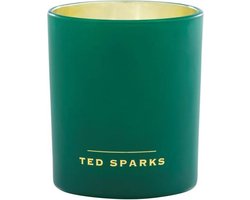 Ted Sparks - Geurkaars Demi - 60 Branduren - 1 Lont - Luxe Verpakking - Moss & Sandalwood