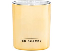 Ted Sparks - Geurkaars Demi - 60 Branduren - 1 Lont - Luxe Verpakking - Vanilla & Cedarwood