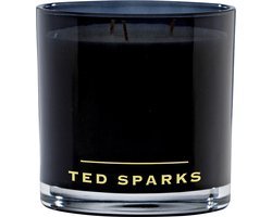 Ted Sparks - Geurkaars Imperial - 70 branduren - 3 lonten - Luxe verpakking - Bamboo & Peony