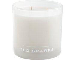 Ted Sparks - Geurkaars Imperial - 70 Branduren - 3 Lonten - Luxe Verpakking - Fresh Linen