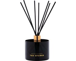 Ted Sparks - Geurstokjes XL - Huisparfum - Interieurparfum - Huisgeur geurstokjes – 450 ml - Luxe verpakking - Bamboo & Peony