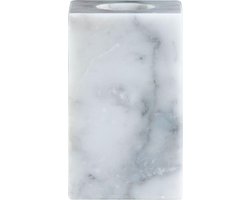Ted Sparks - Marmeren Diner Kandelaar - Medium - Wit