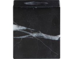 Ted Sparks - Marmeren Diner Kandelaar - Small - Zwart