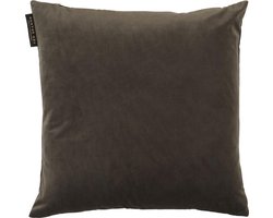 Ted Sparks - Sierkussen - Pure Velvet - Bruin / Grijs - 45x45 cm