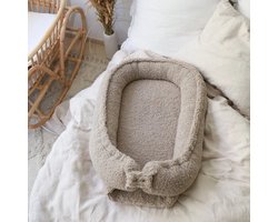 Teddy Baby nestje - Babyly - Taupe